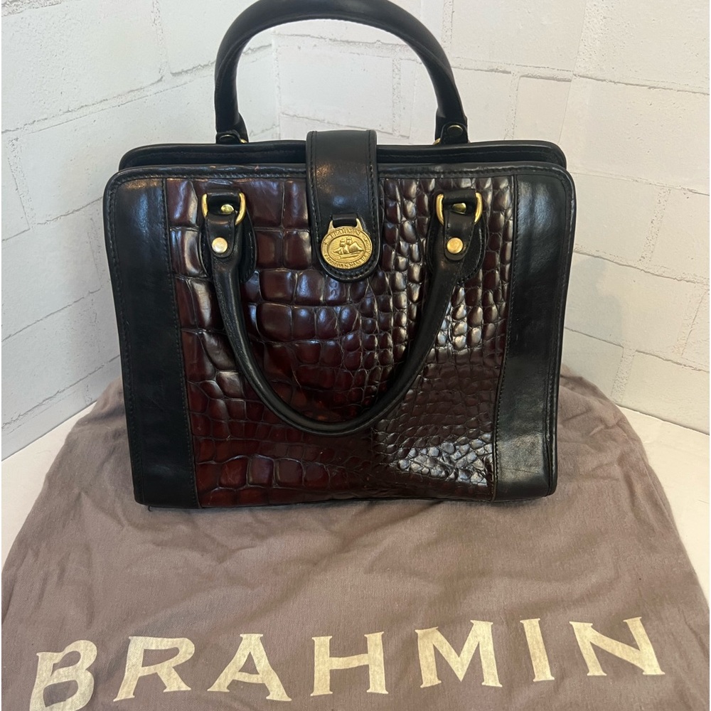 BRAHMIN Vintage Tote Bag